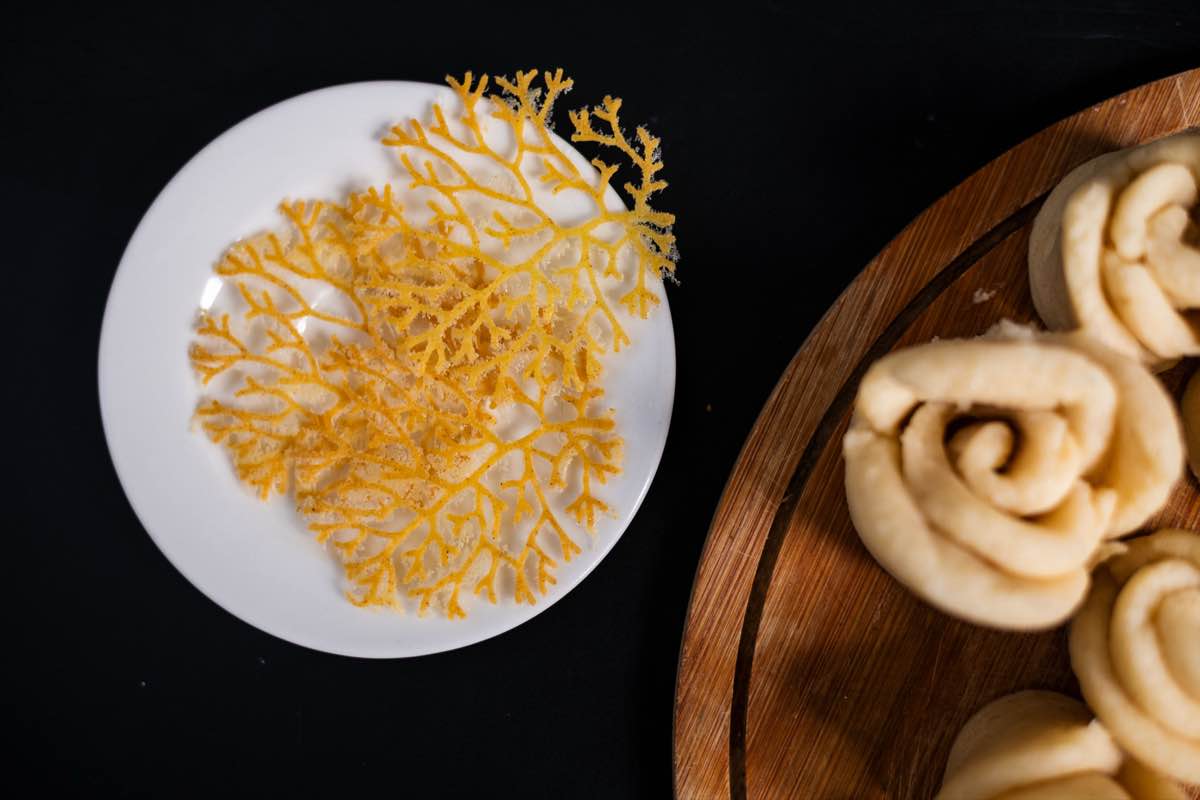 Culinary artistry in action